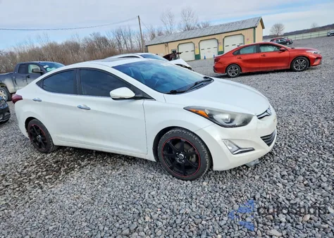 2014 Hyundai Elantra Se z USA, uszkodzony, nr VIN 5NPDH4AE0EH496164